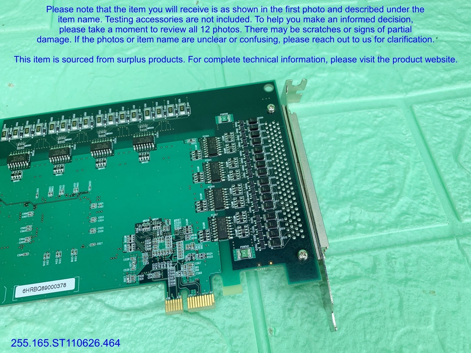 CONTEC DIO-3232L-PE Digital I/O Card as in photos, sn:9226, DHL.