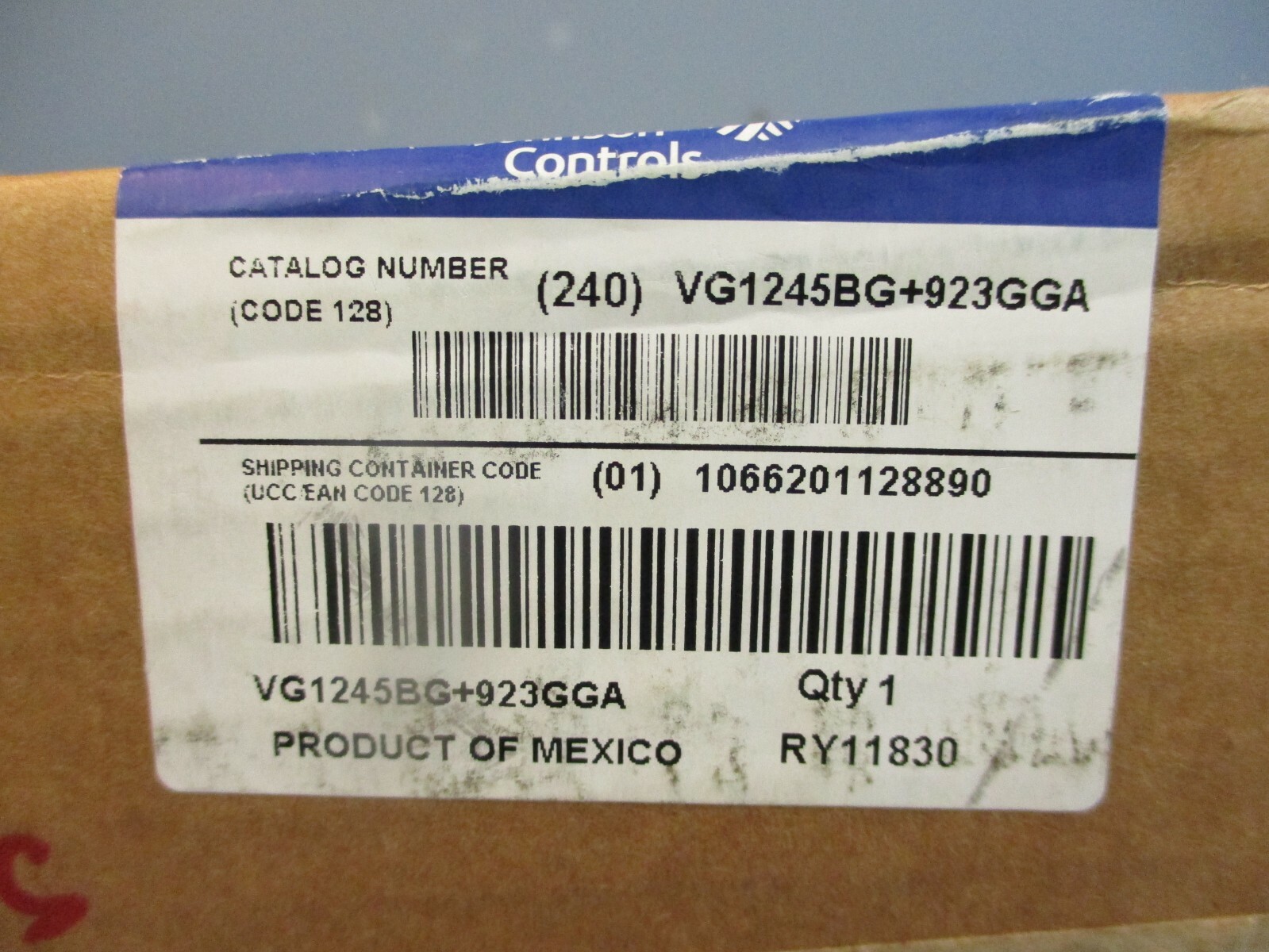 Johnson Controls VG1245BG + 923GGA ¾” 2W Ball Valve w/ Actuator NEW