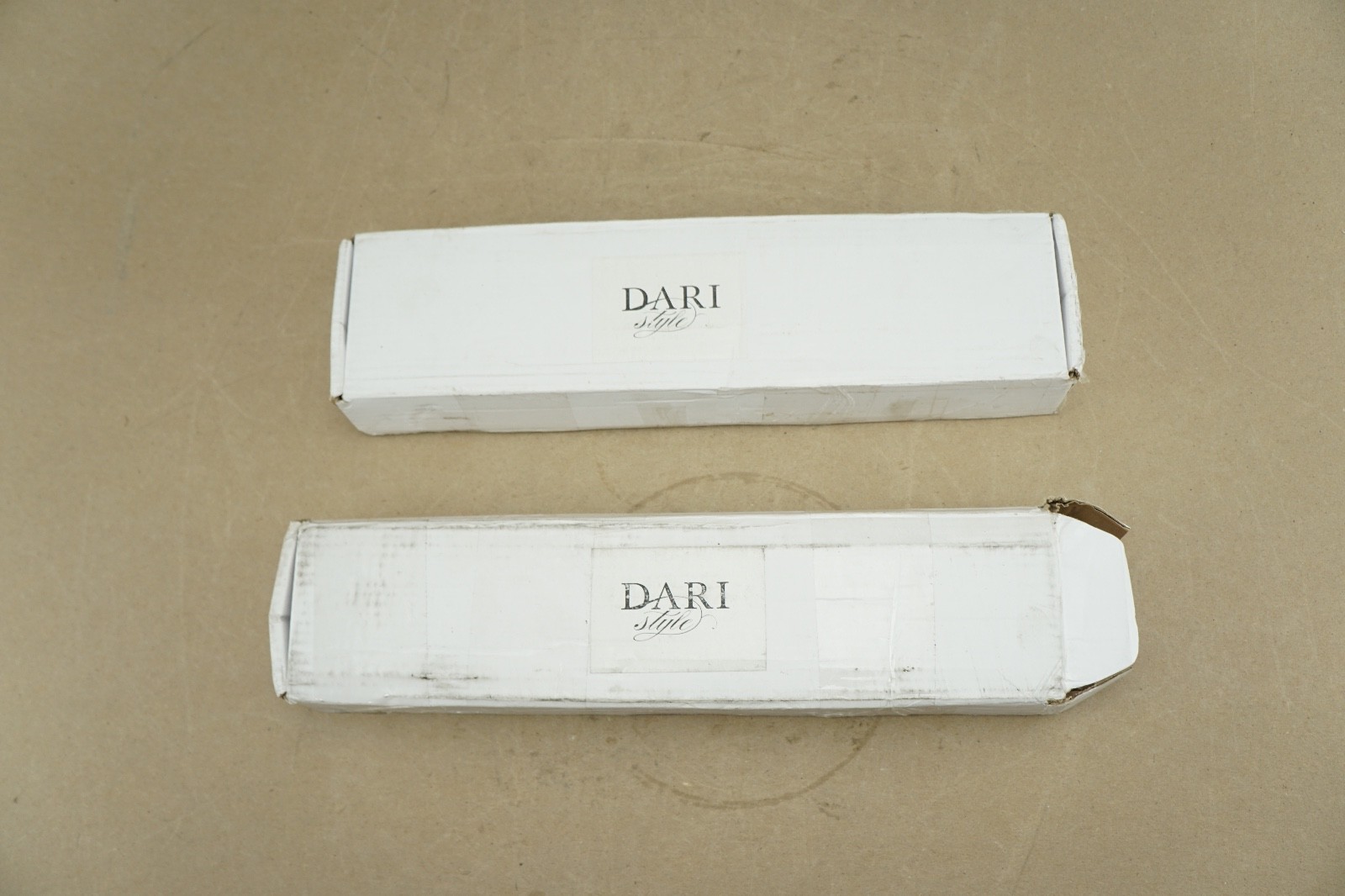 New Pair DARI Style 12″ Black Barn Door Pull & Flush Handle 1″ to 1-15/16″ Doors