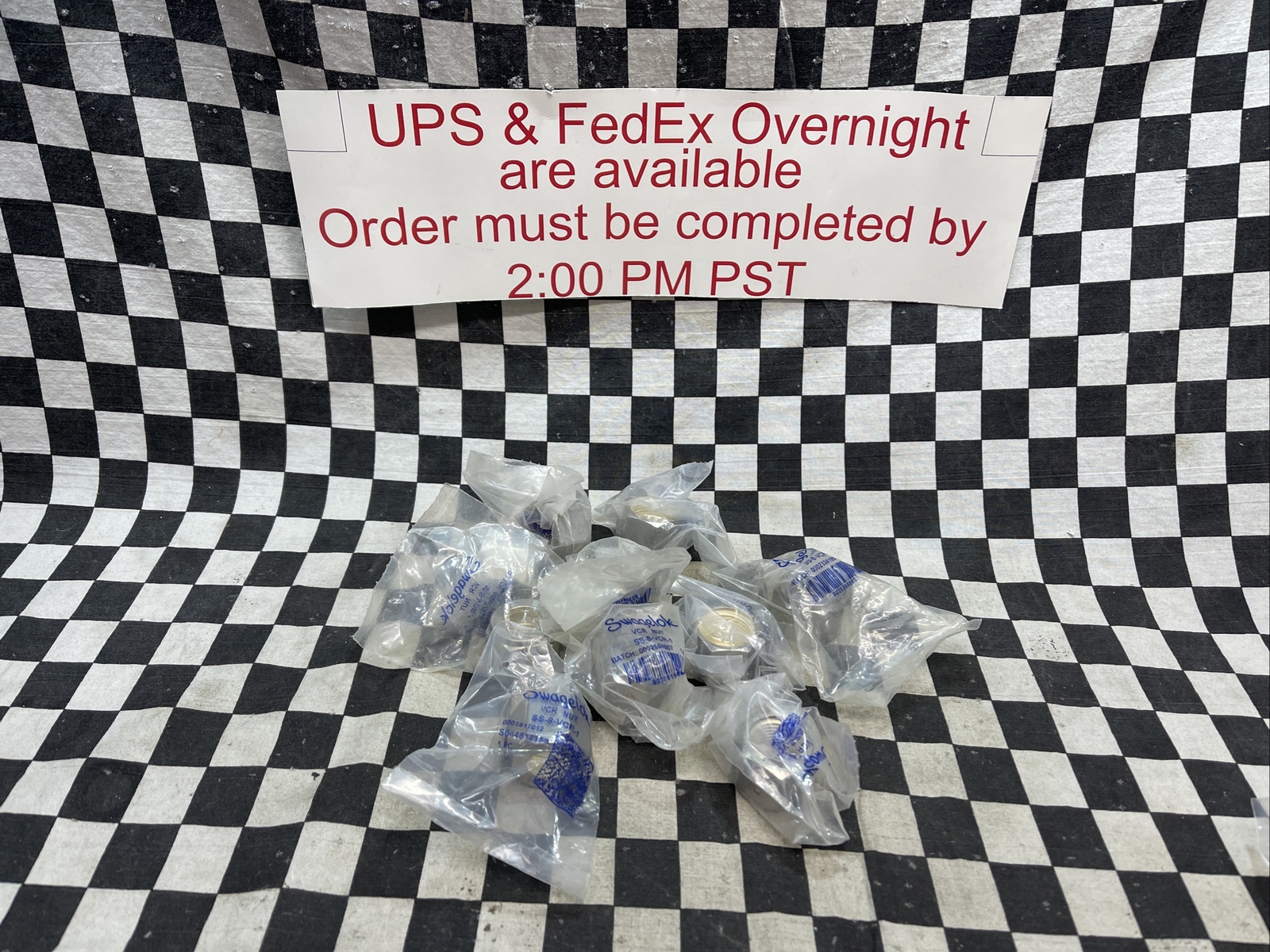 SWAGELOK SS-8-VCR-1, SS8VCR1, Female Nut 1/2″, LOT OF 10, SHIPSAMEDAY#1551V4