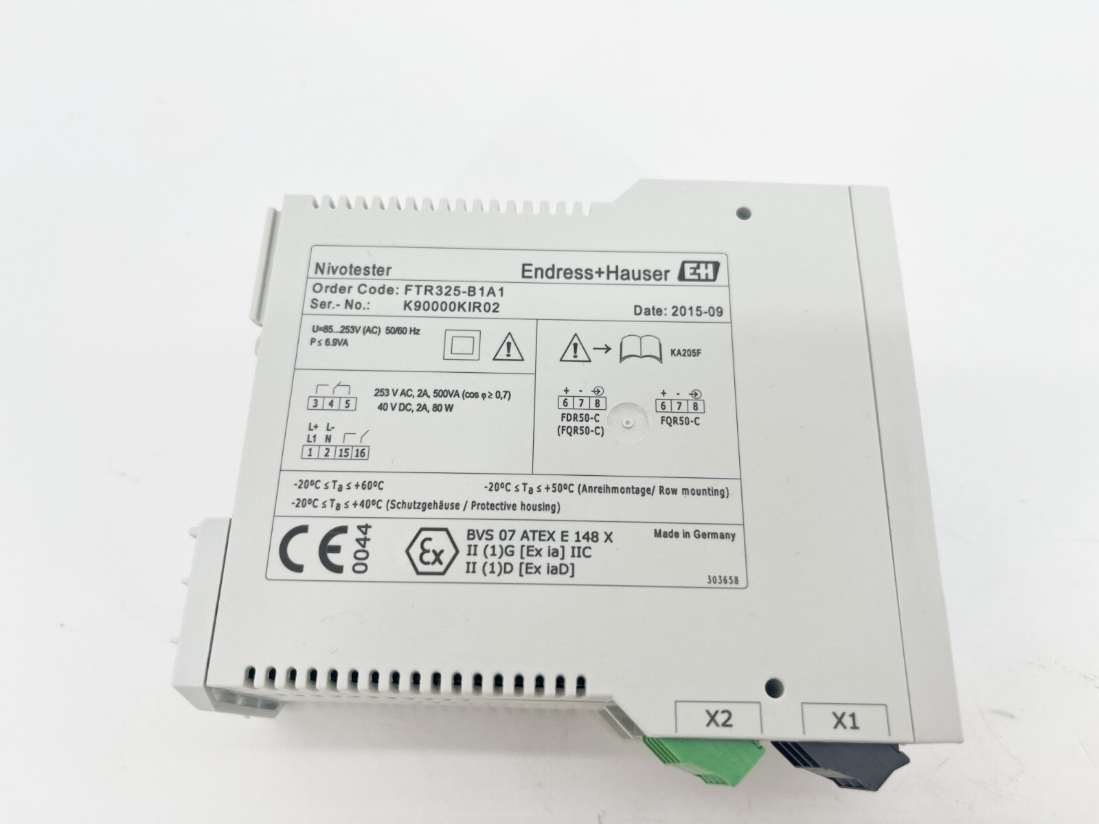Endress + Hauser FTR325-B1A1 Nivotester Microwave Barrier