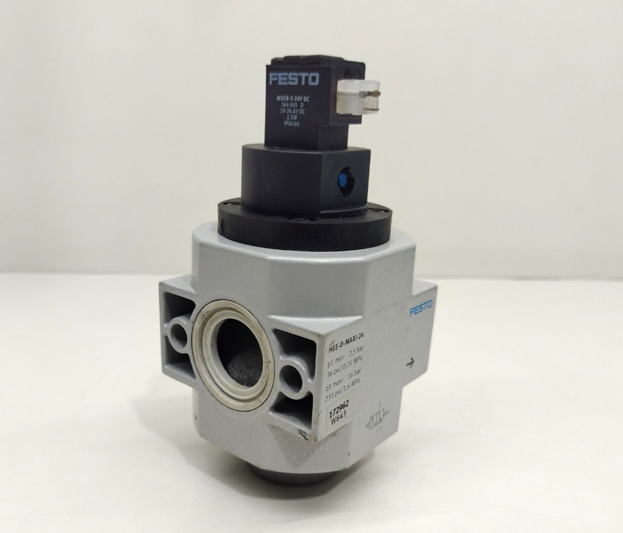 Festo HEE-D-MAXI-24 172962 safety start valve (FREE SHIPPING)