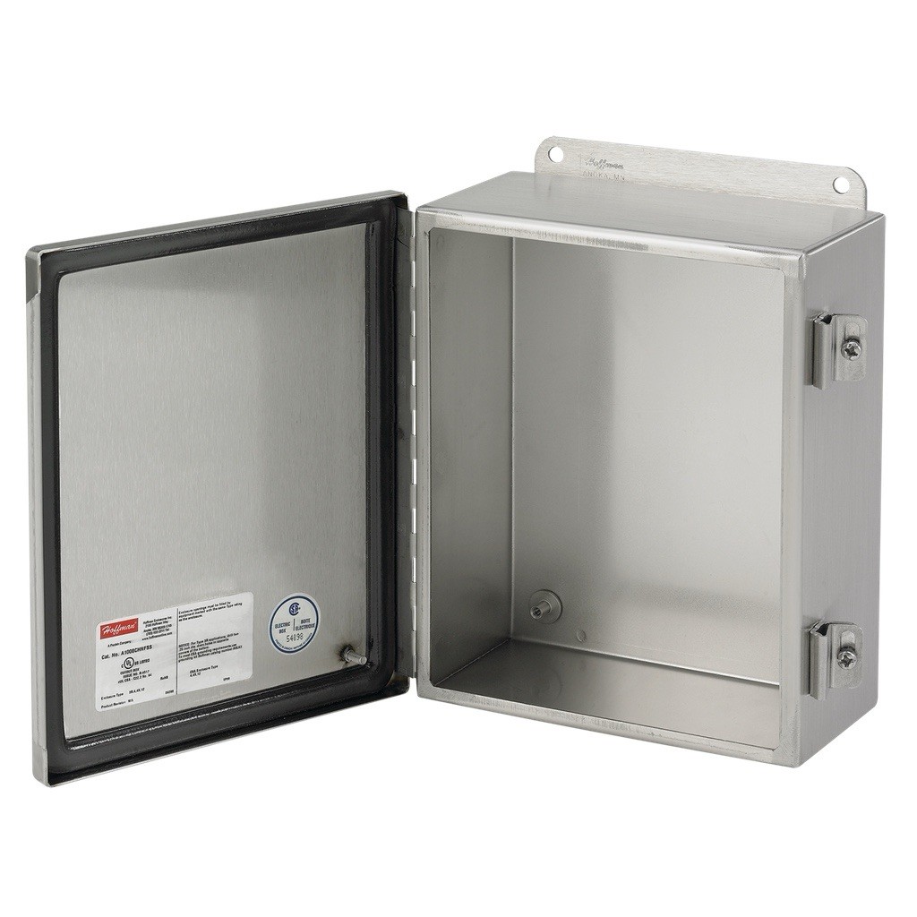HOFFMAN A12106CHNFSS – 12”X 10”X 6” STAINLESS JUNCTION BOX – Brand New!