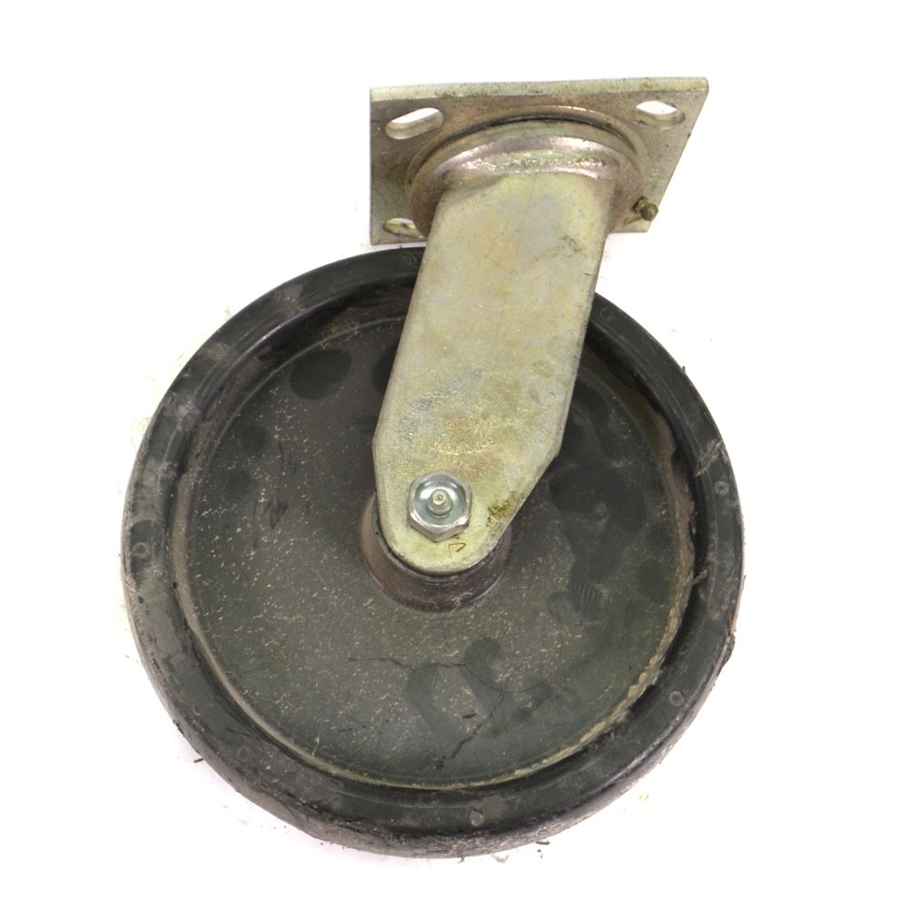 (Lot of 2) Faultless 1400-8 Heavy-Duty Industrial Swivel Caster 8″ x 2″ Wheels