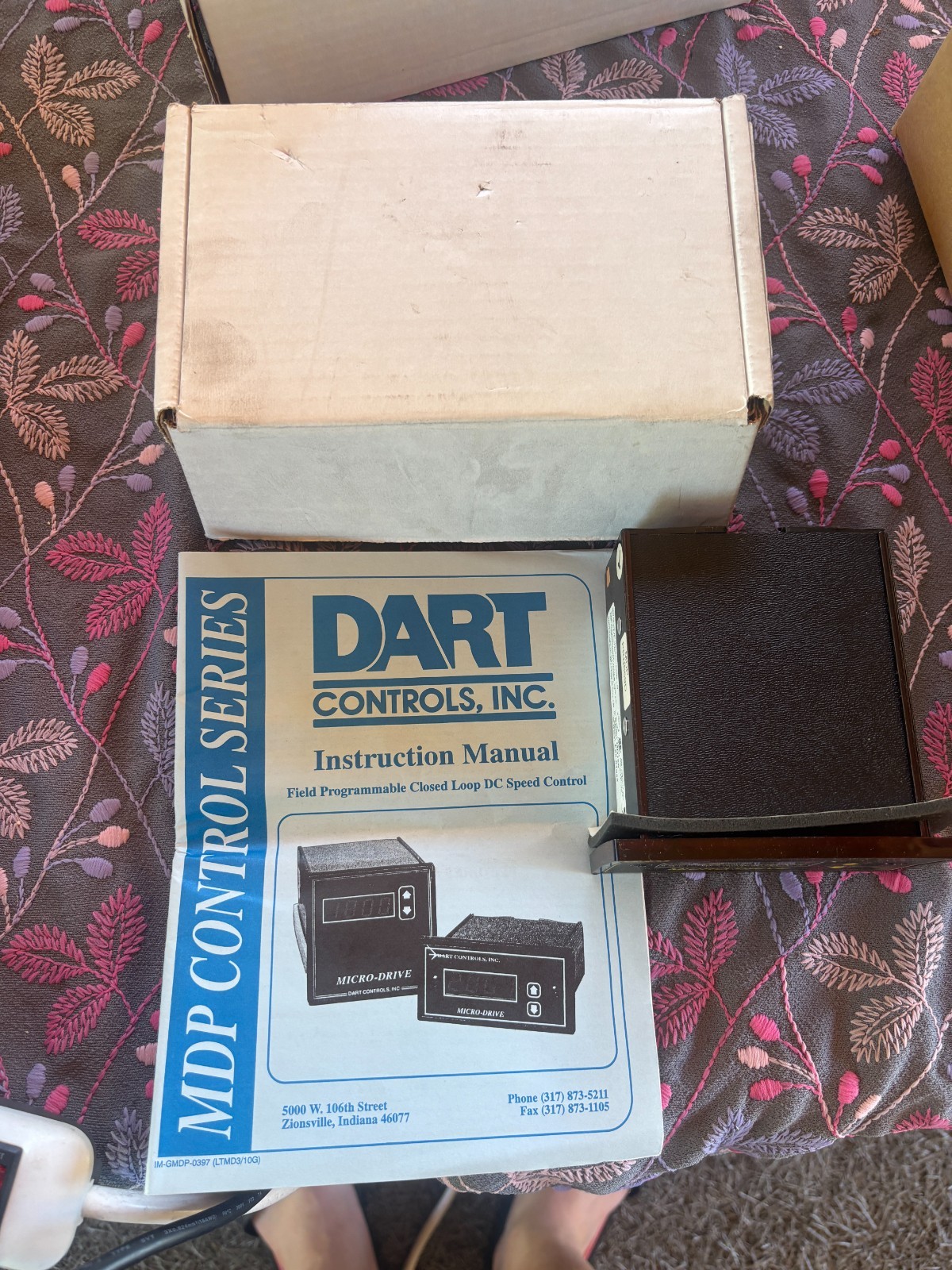 NEW DART CONTROLS MD10P REV A CLOSED LOOP DC MOTOR SPEED CONTROL 2HP