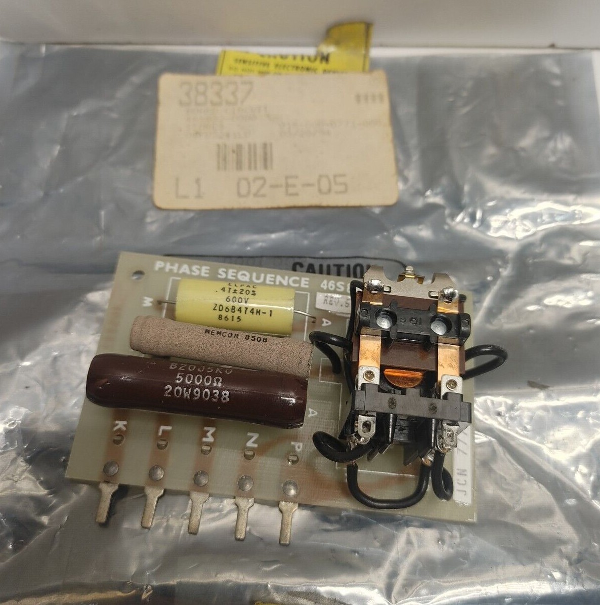 NEW OLD STOCK! MAGNETEK PHASE SEQUENCE BOARD 46S882-0000