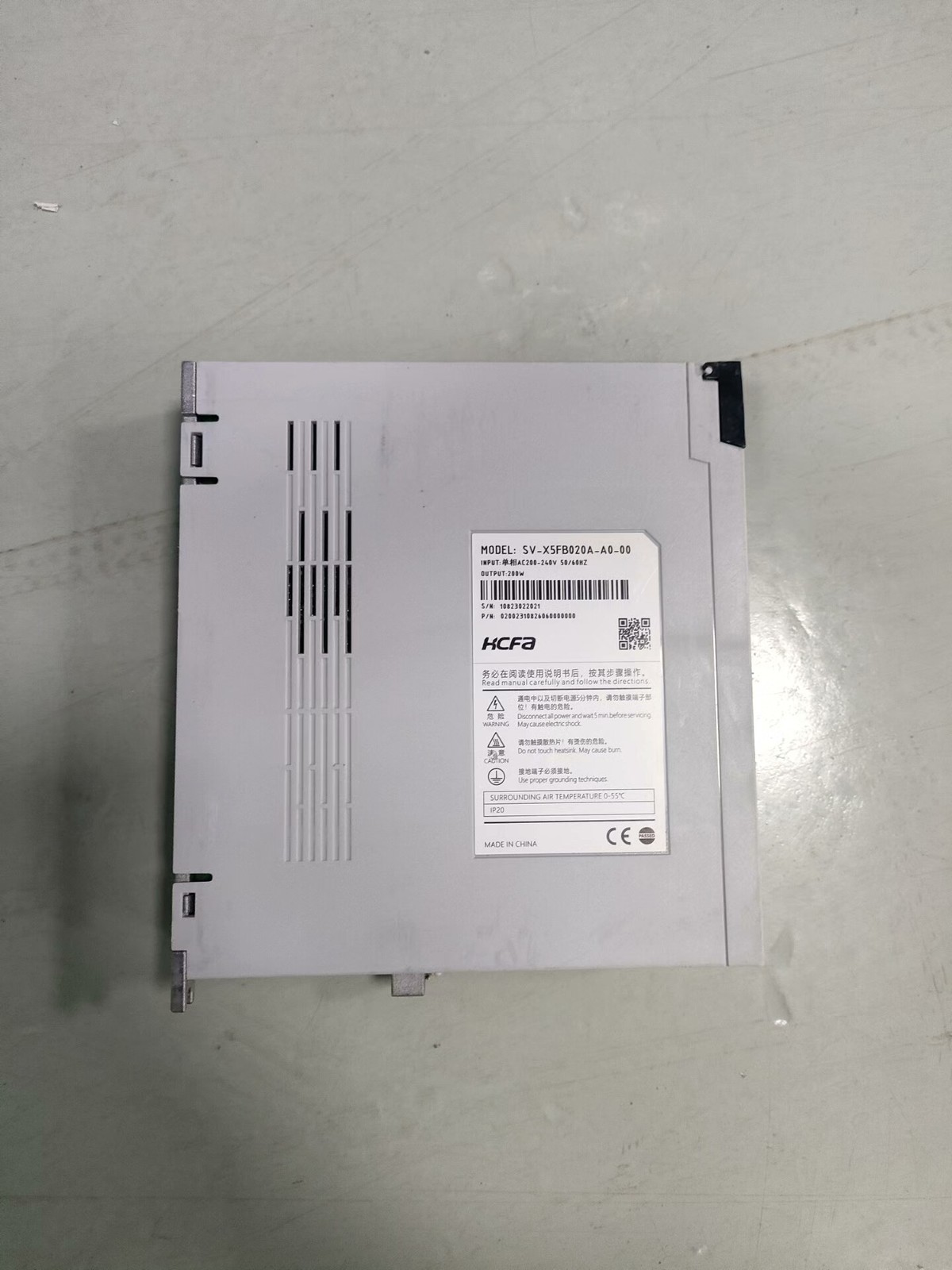 1P HCFA SV-X5FB020A-A0-00 200W Accept counteroffer