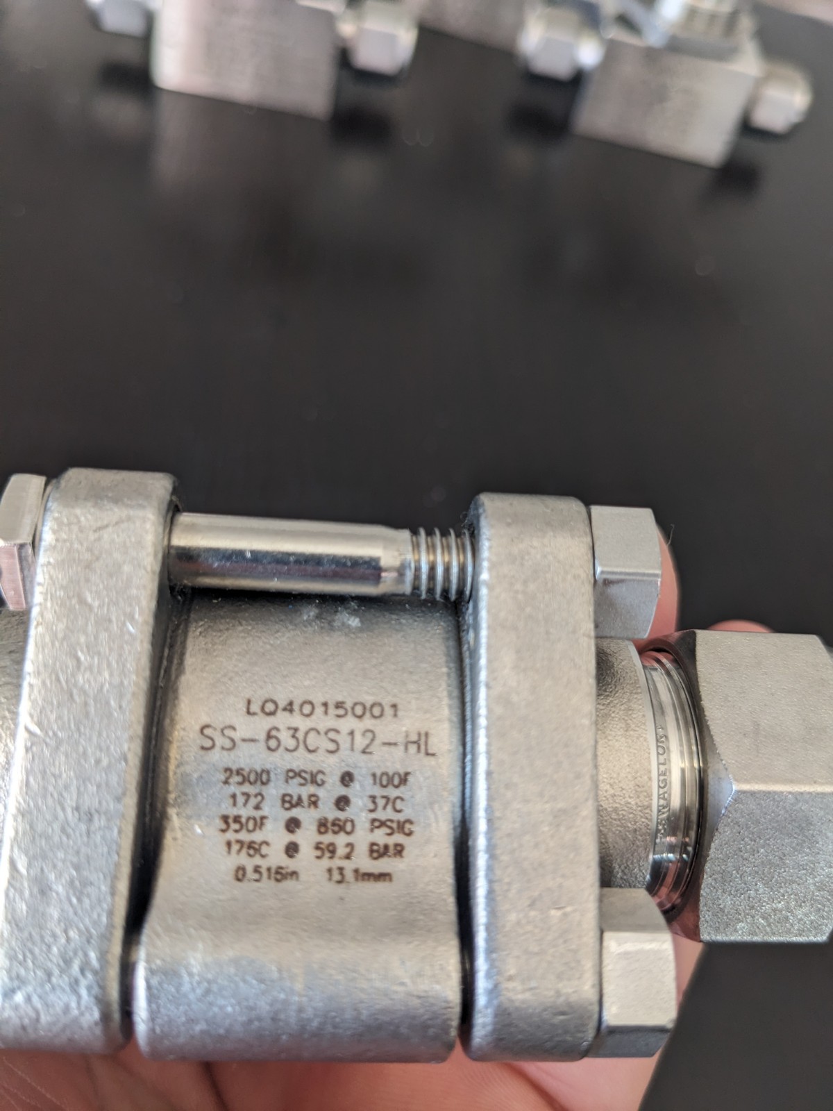 SWAGELOK BALL VALVE 3/4″, SS-63CS12-HL,