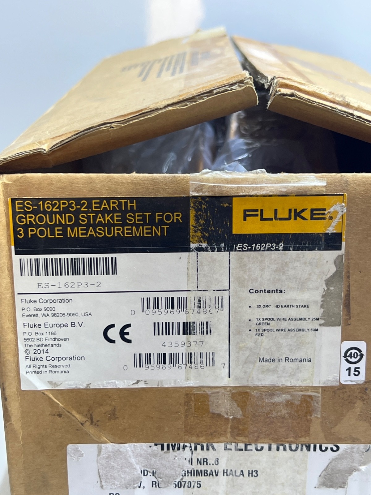 Fluke ES-162P3-2 3-Pole Stake Kit