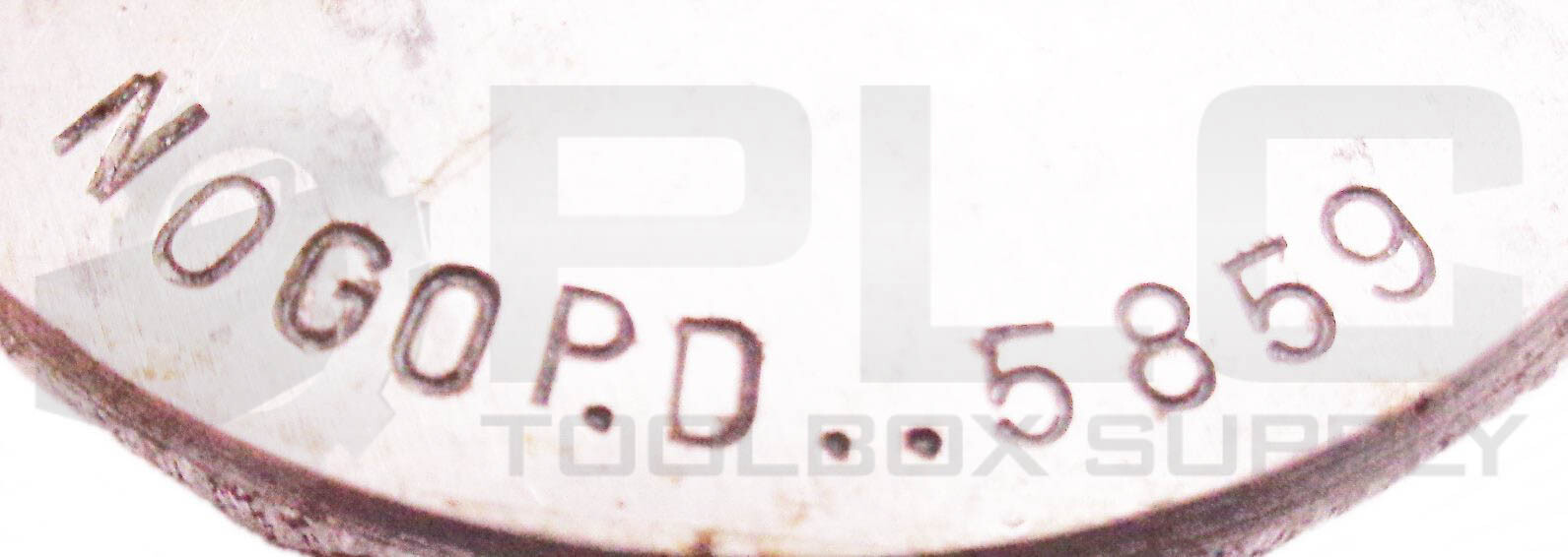 DETROIT 5/8-18NF-3 THREAD RING GAGE NOGO PD.5859