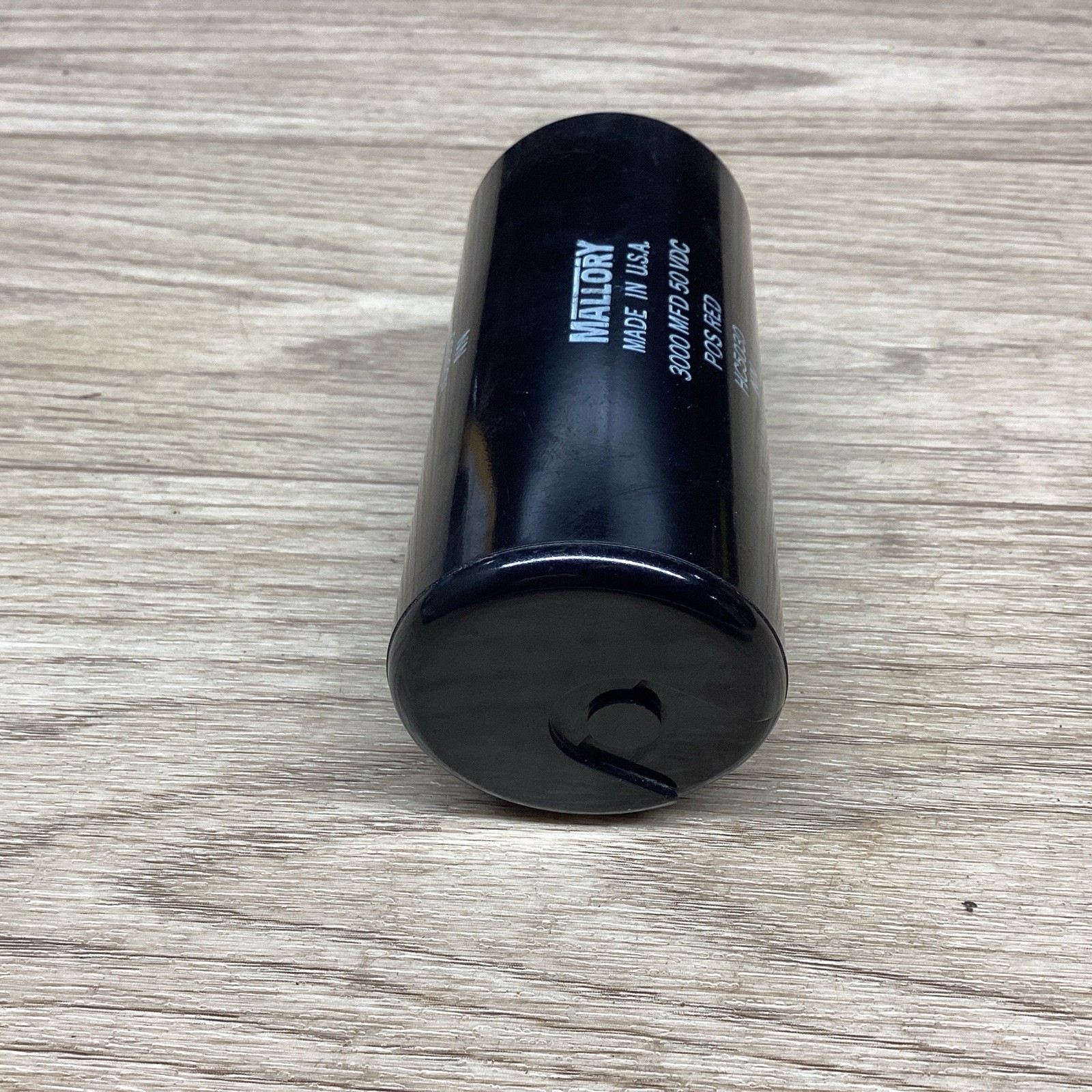 MALLORY 3000 MFD 50VDC POS RED HC5030NN CAPACITOR #824PT152*CO