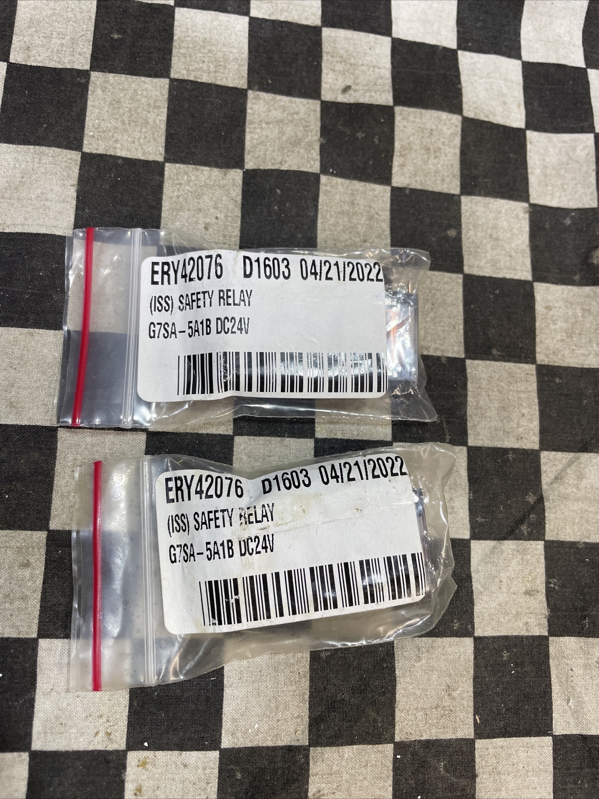 OMRON G7SA-5A1B, G7SA-5A1B-DV24V, SAFETY RELAY, LOT OF 2, SHIPSAMEDAY#1474W4