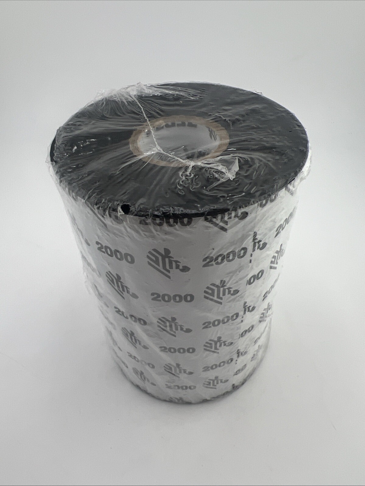 ZEBRA 02000BK11045 110mm x 450m Performance 2000 Wax Ribbon Black New