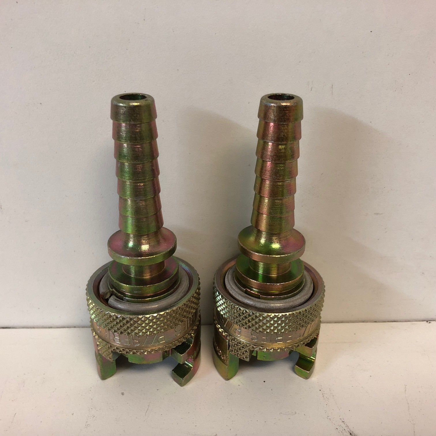NEW! PARKER P SERIES PCC QUICK DISCONNECT PNEUMATIC FITTING SET 1/2″ HOSE BARB