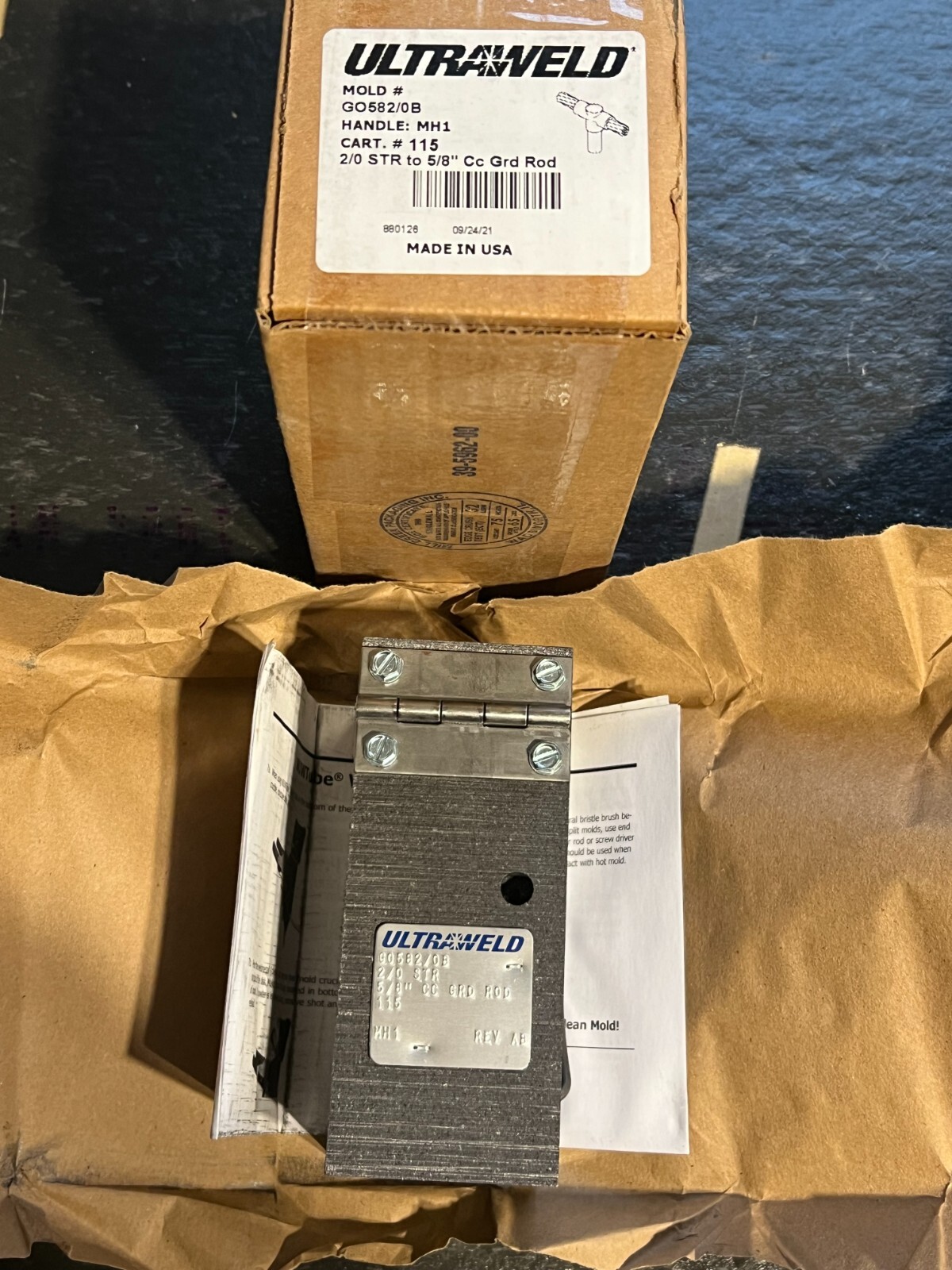 harger go582/0b nos poor packaging