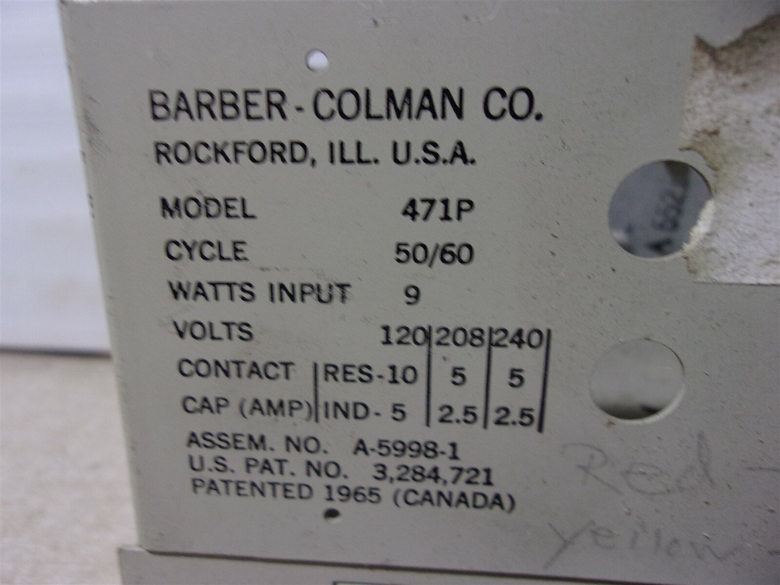 Barber Coleman Model 471P Speed Controller *FREE SHIPPING*