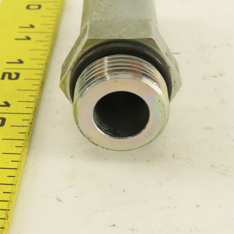 5/8″ OD Tube 1-1/16″-12 JIC Flare 1-1/16″ Male O-Ring Seat Extension 3-15/16″OAL