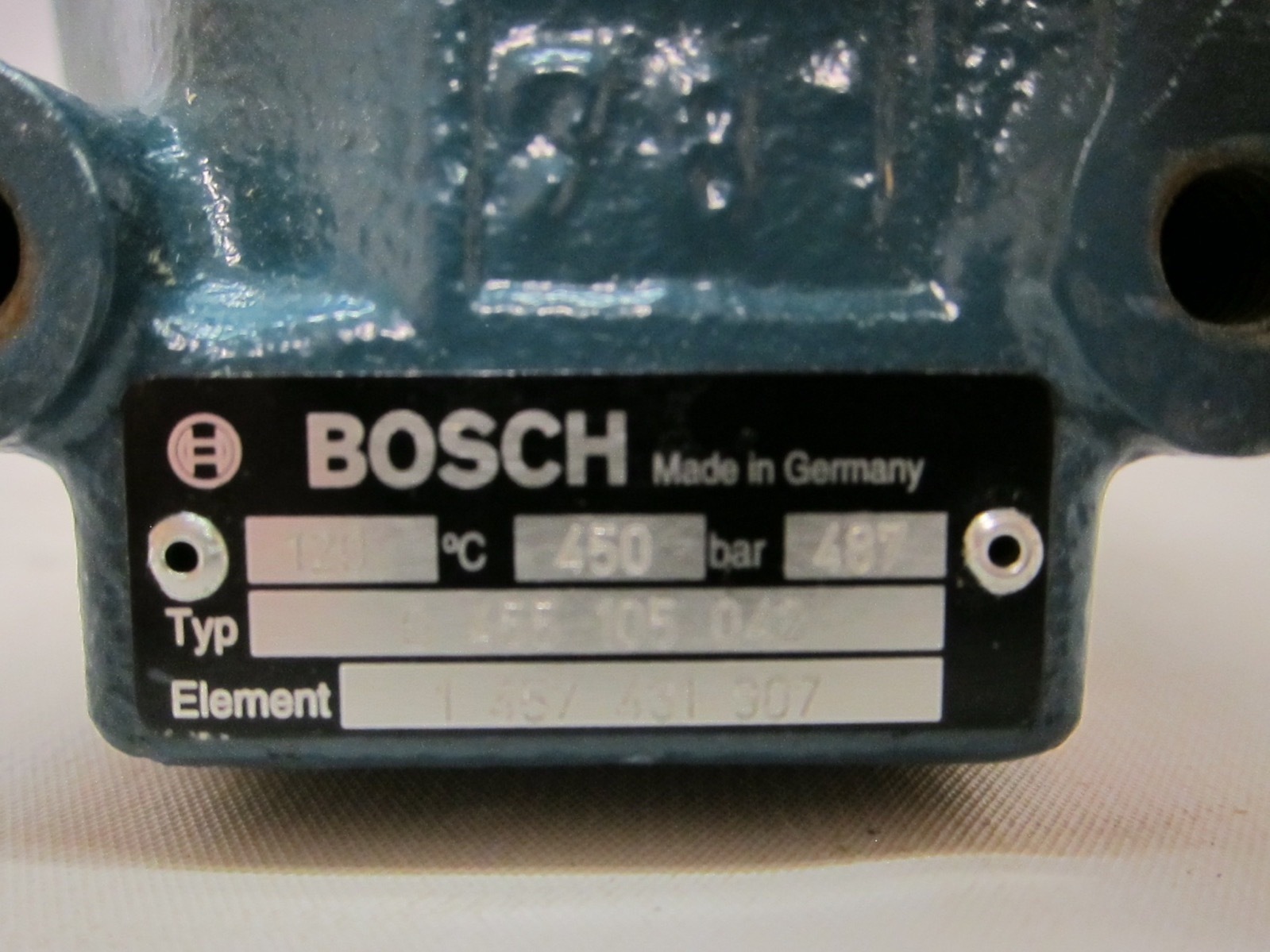 New Bosch Rexroth 0455105042 Heavy Duty Hydraulic Filter 120C 450 Bar 