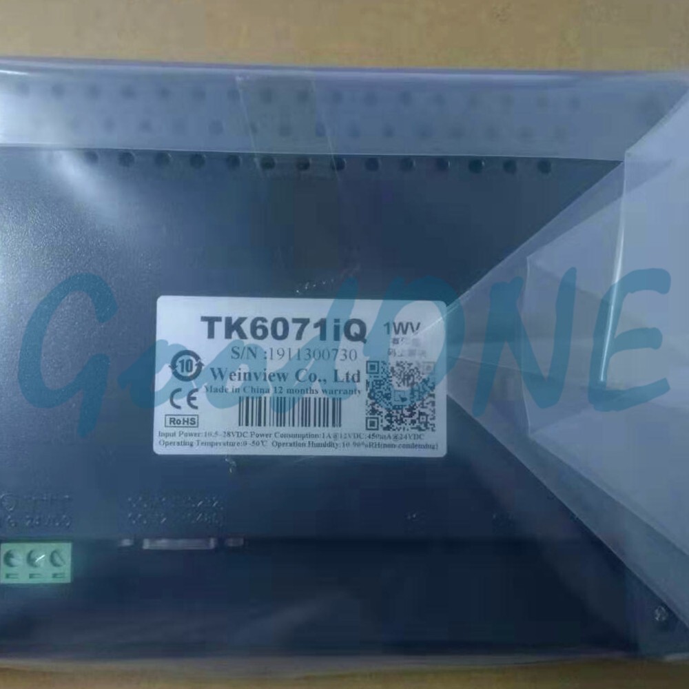 1PC NEW WEINVIEW TK6071IP HMI Touch Screen 7 inch 800*480
