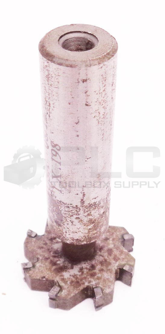 WHITNEY TOOL 1 X .198 CARBIDE TIPPED RADIUS MILLING CUTTER