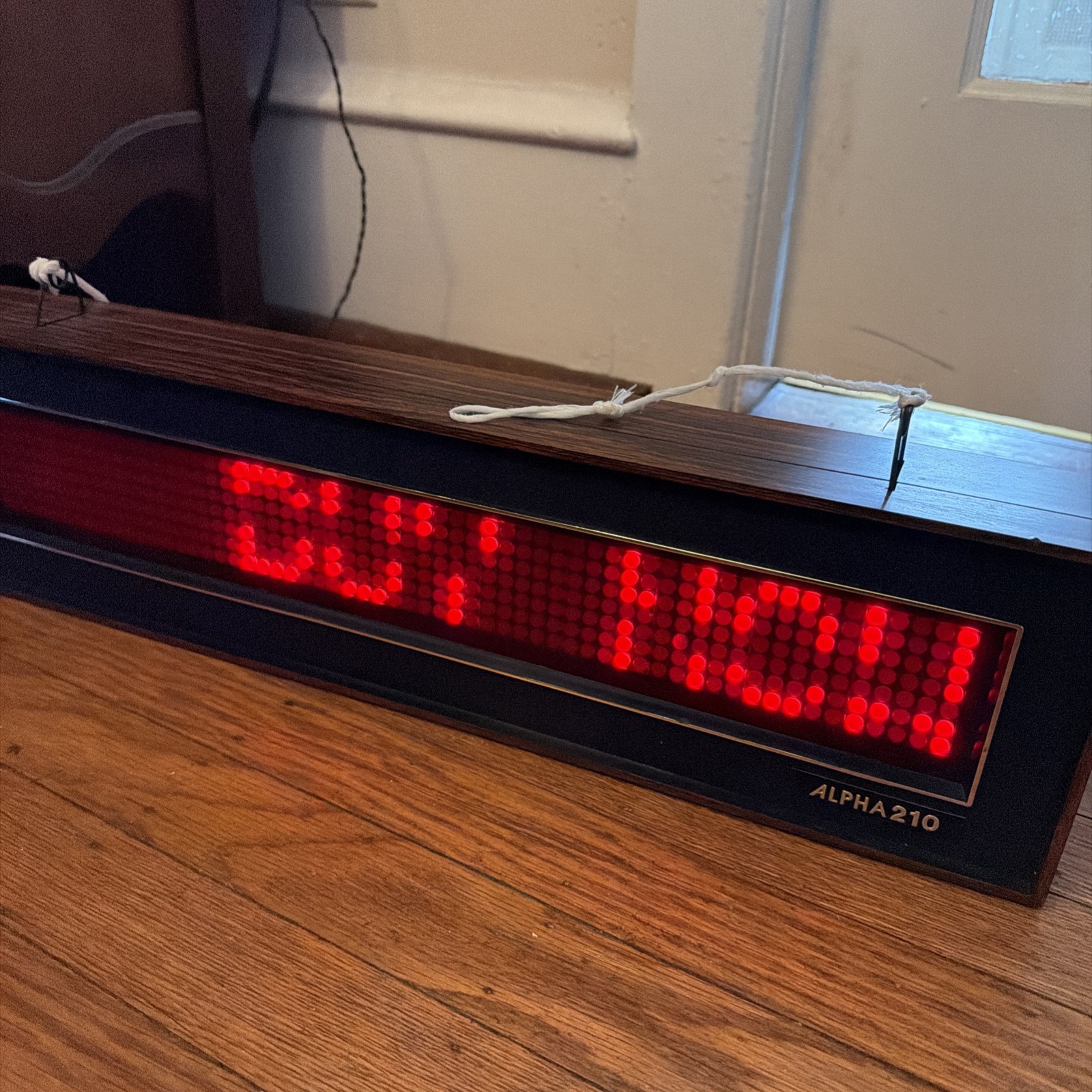 VTG ALPHA 210 PROGRAMMER & Display Signs Adaptive Micro Systems, AMS Tested READ