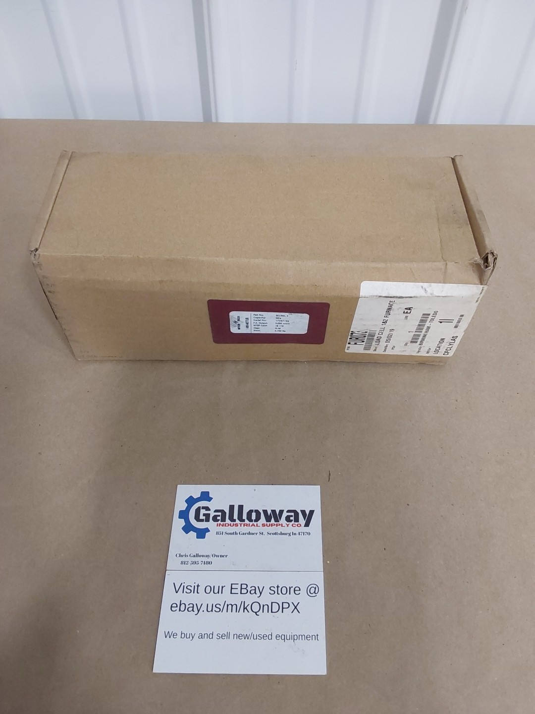 New Genuine Mettler Toledo Load Cell 5000 lbs 30236624