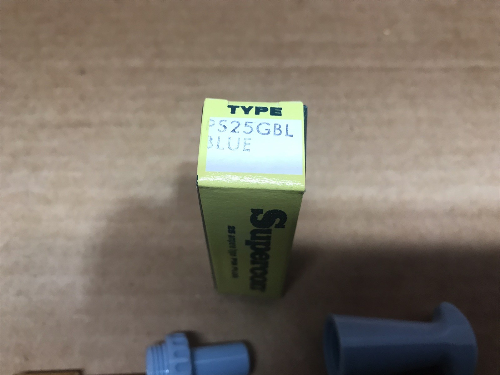 SUPERCON PS25GBL TEST PLUG SOCKET-PLUG 25 AMP NIB