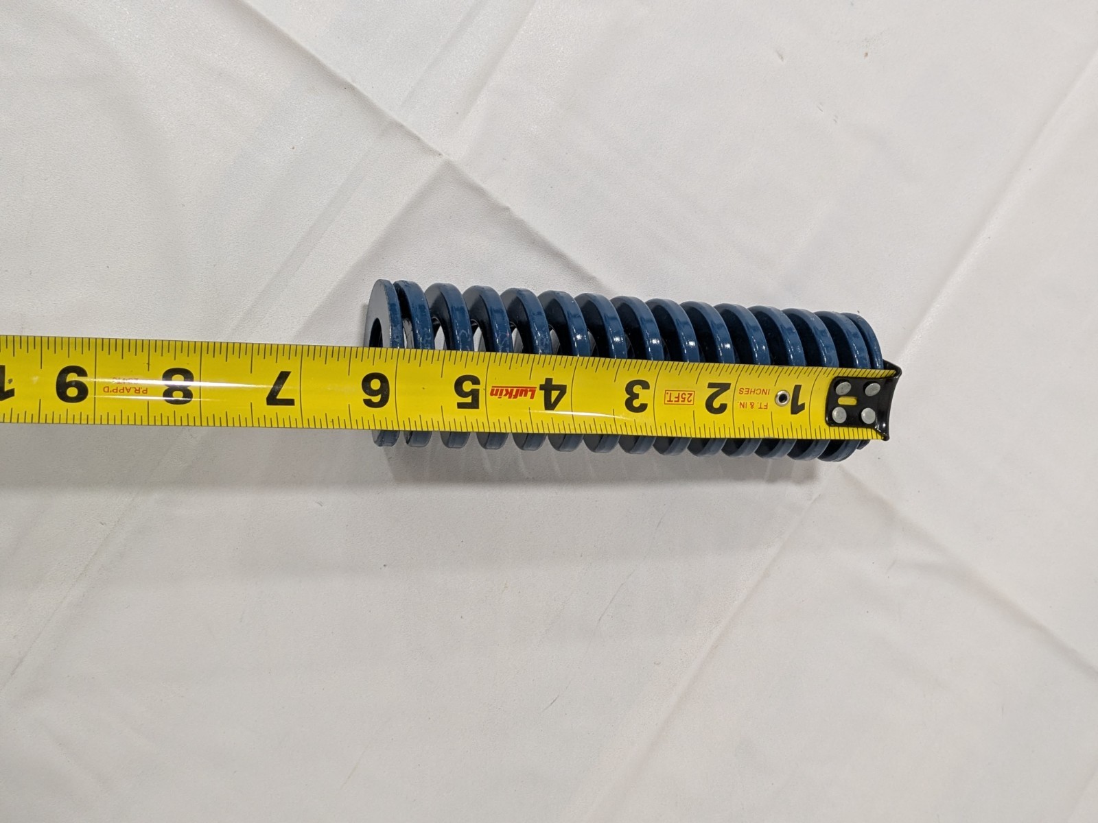 Dayton Lamina Die Spring 2″ Hole Dia, 1″ Rod Dia, 6″ Free Length, Blue 9-3224-21