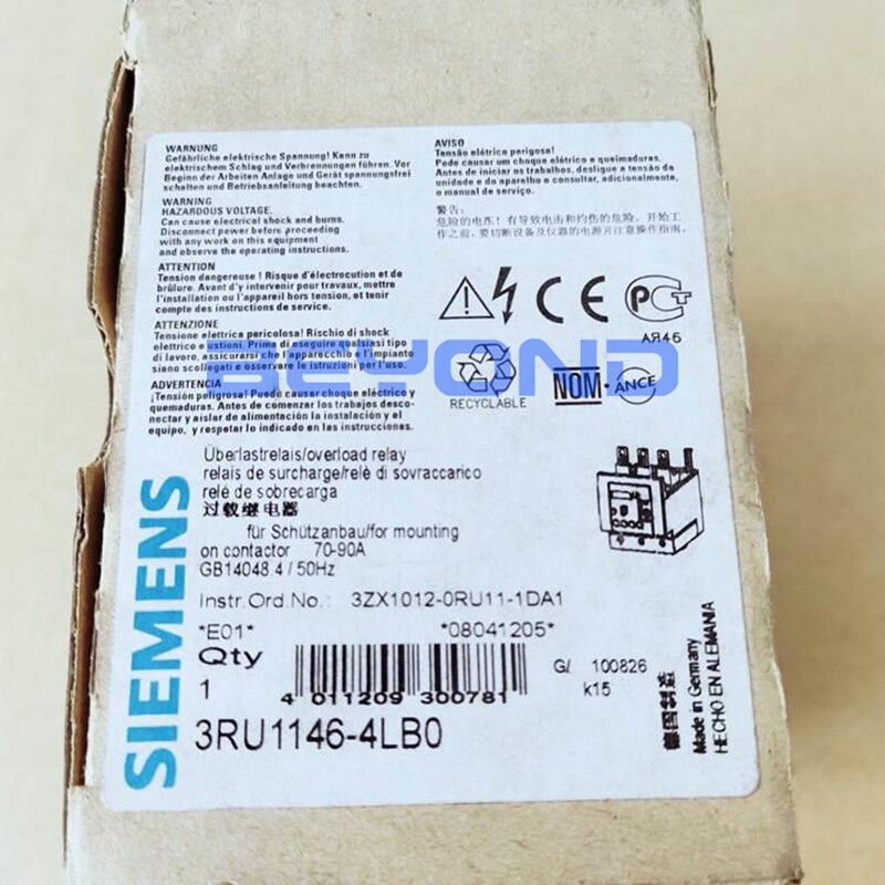 1PC NEW FOR SIEMENS Thermal overload relay 3RU1146-4LB0 70-90A
