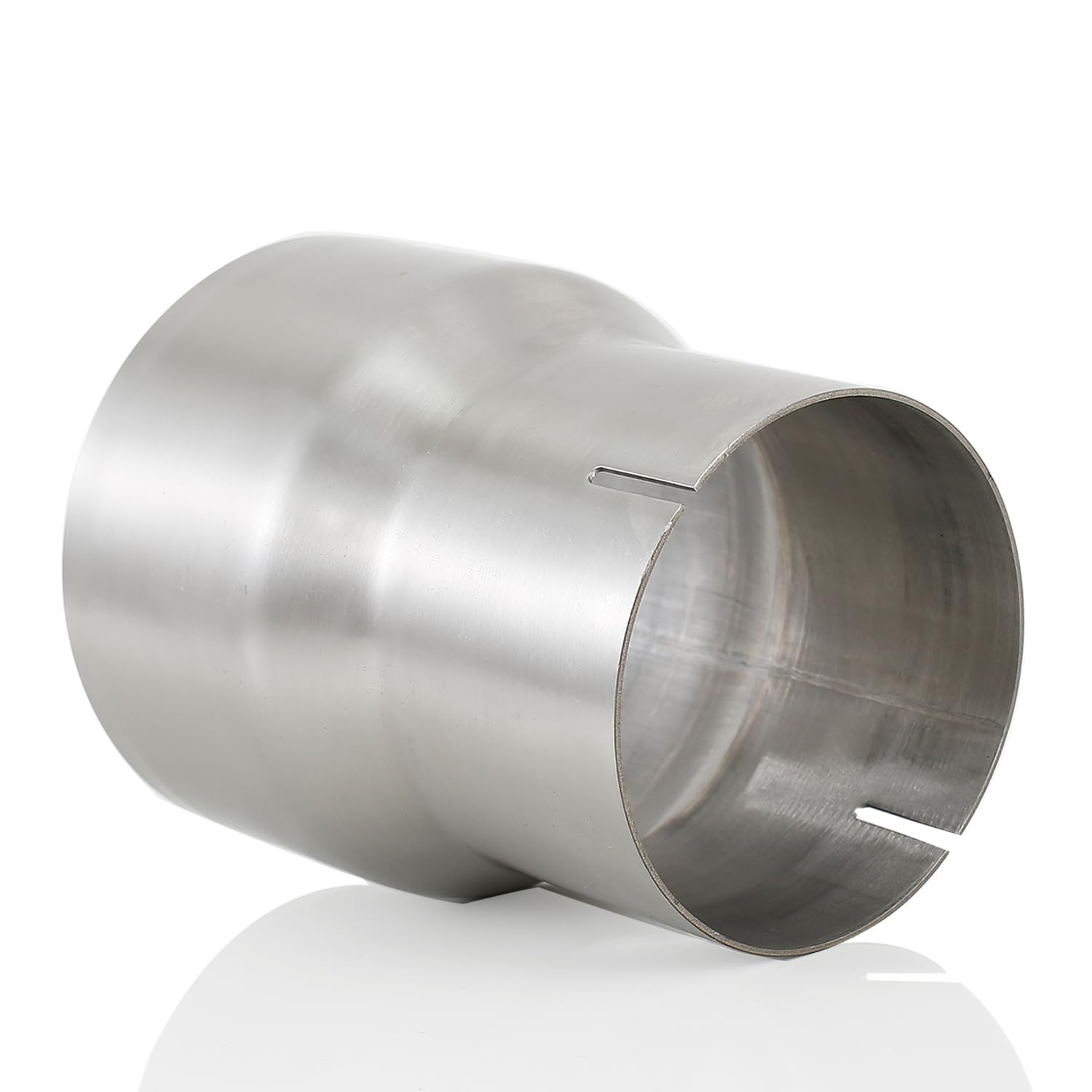 Universal T304 Stainless ID 4 inch to OD 5 inch Exhaust Adapter Reducer