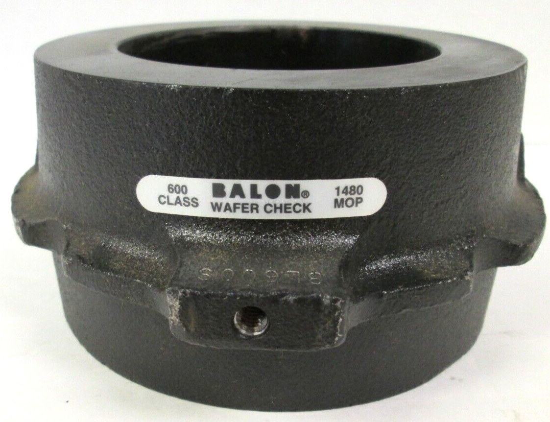 BALON WAFER CHECK, 3L-600S, 3″ 600 REG PORT STEEL, 1480 WP, LOT OF 2 ,SURPLUS