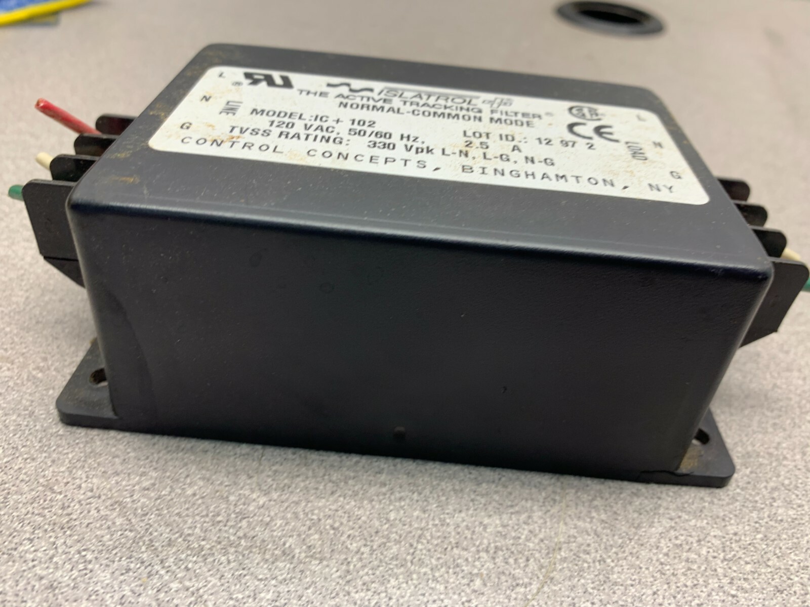 USED ISCATROL TRACKING FILTER IC+102