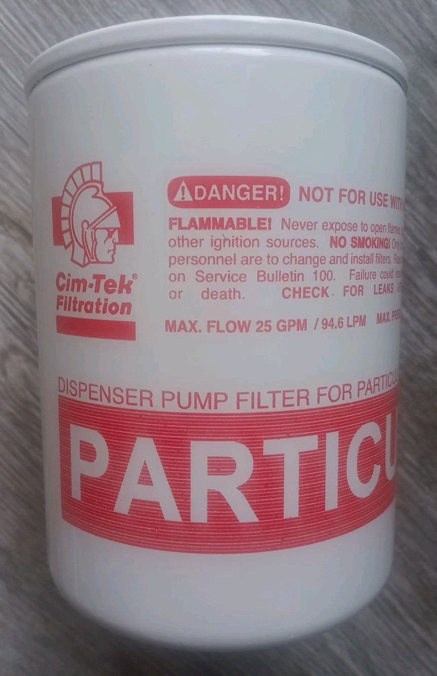Cim-Tek 70012/71012 Particulate Pump Filter Ser.300-30 Micron 25 GPM 1″ 12-UNF