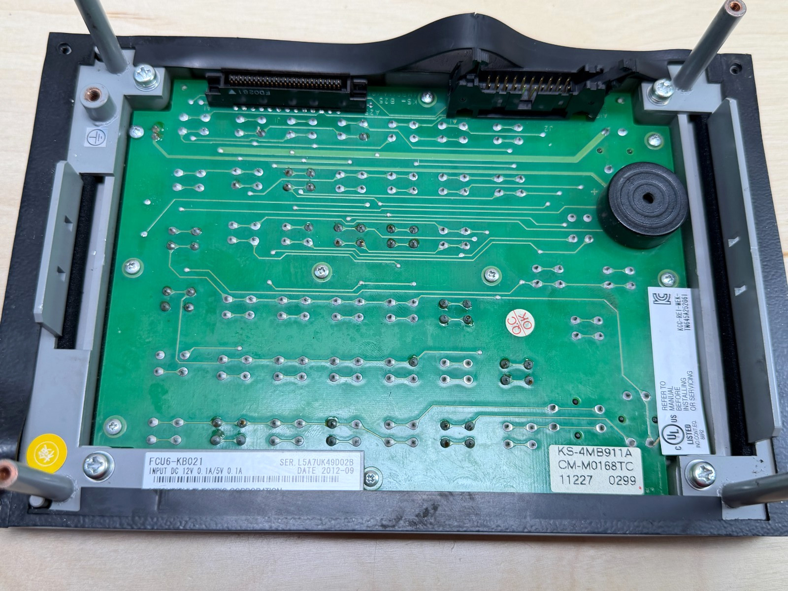 Mitsubishi FCU6-DUN33 Operator Interface Display Screen w/ FCU6-KB021 Keypad