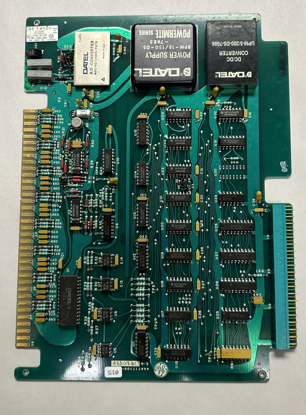 GE FANUC,IC600BF841L,ANALOG INPUT MODULE