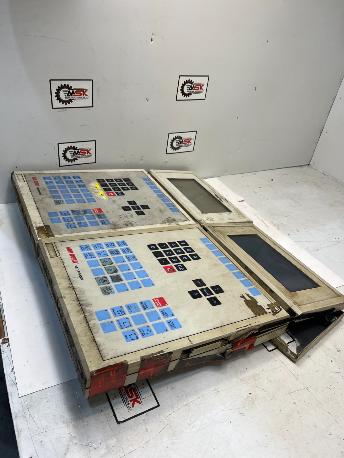 Van Dorn Control Pads OP 598K, 6ES5398 OKB12, Lot of 2