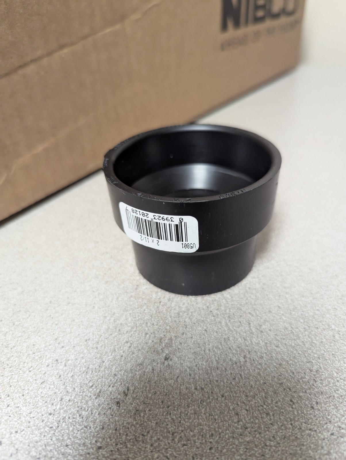 2 in. x 1-1/2 in. ABS DWV Hub x Hub Reducing Coupling Lot of 50