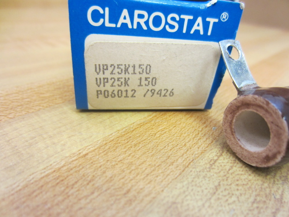 Clarostat VP-25-K-150 Wirewound Resistor VP25K150 (Pack of 3)