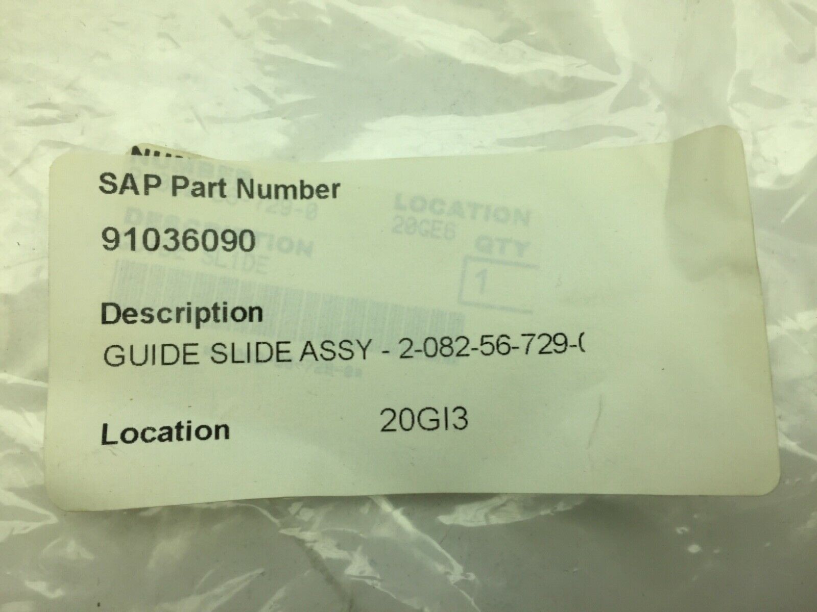 Krones 2-082-56-729-0 Slide Guide Assembly w/ Rollers