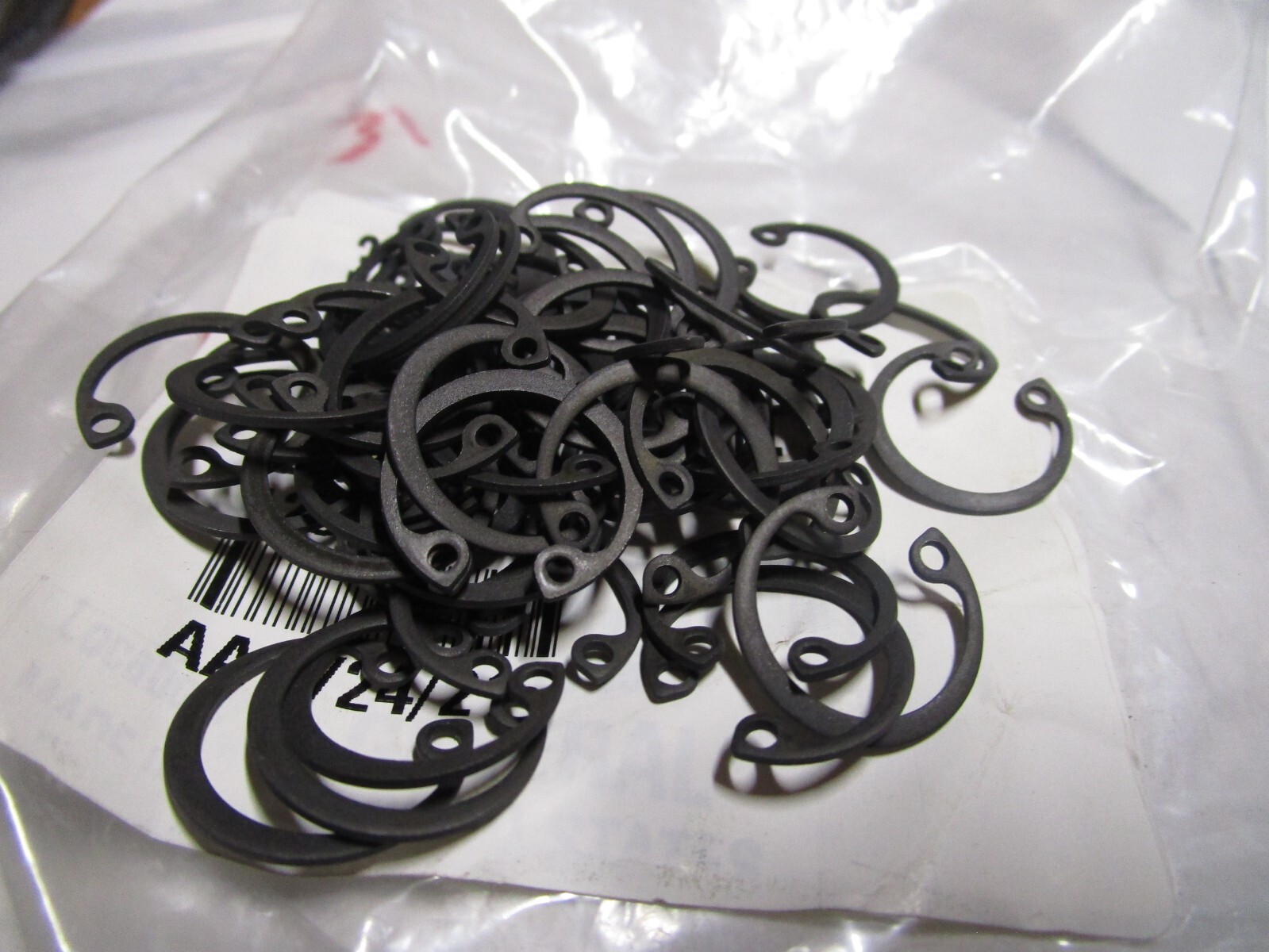 19MM DIN 472 Internal Retaining Ring, Steel Metric QTY 55