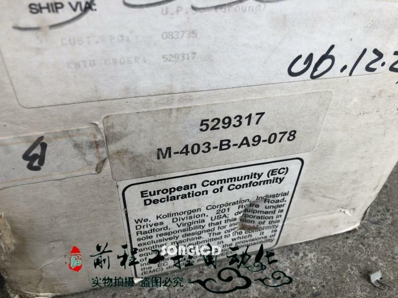 1PCS NEW M-403-B-A9-078 via DHL or FedEx