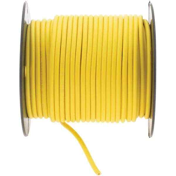 EastPenn 23437 16 AWG, 100′ OAL, Hook Up Wire Yellow Polyethylene Jacket