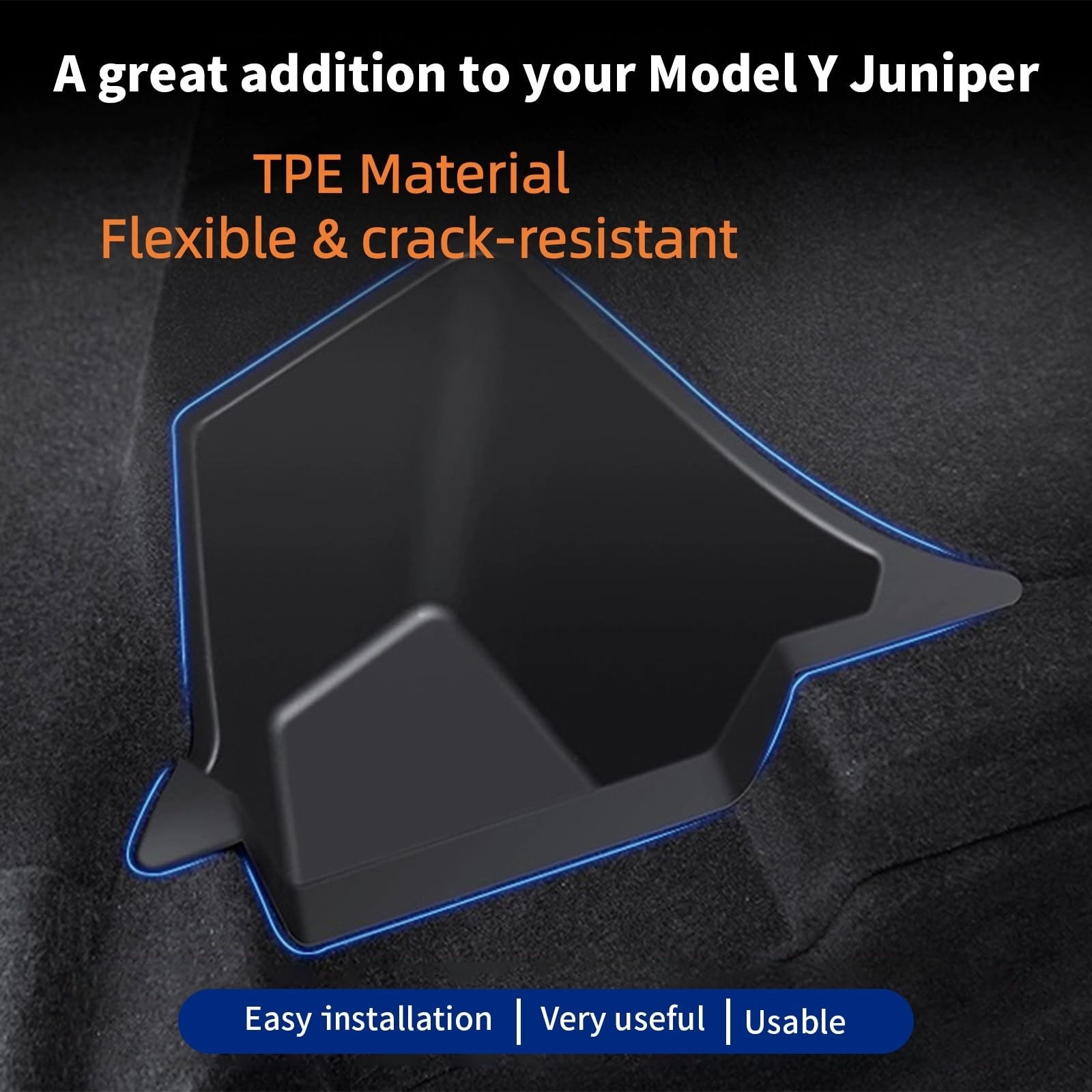 Tesla Model Y Juniper Rear Trunk Storage Bins 2025 2026 Tesla Model Y Juniper…