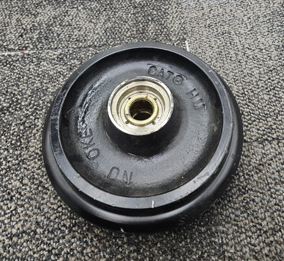 Idler Wheel Replacement CAT HM NU OKE Black 9-3/4 inch Outer Diameter