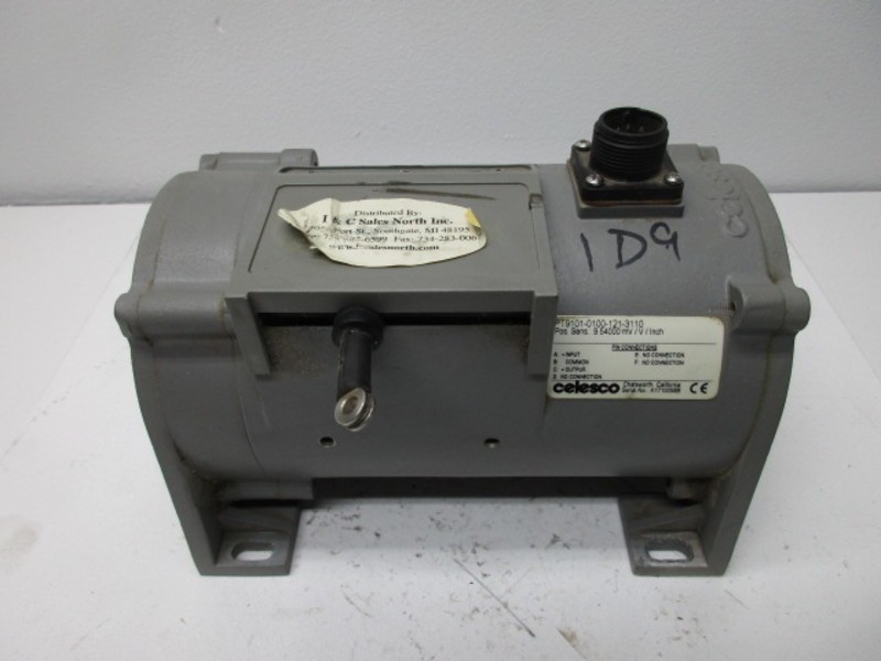 CELESCO PT9101-0100-121-3110 POSITION TRANSDUCER (AS PICTURED) UNMP