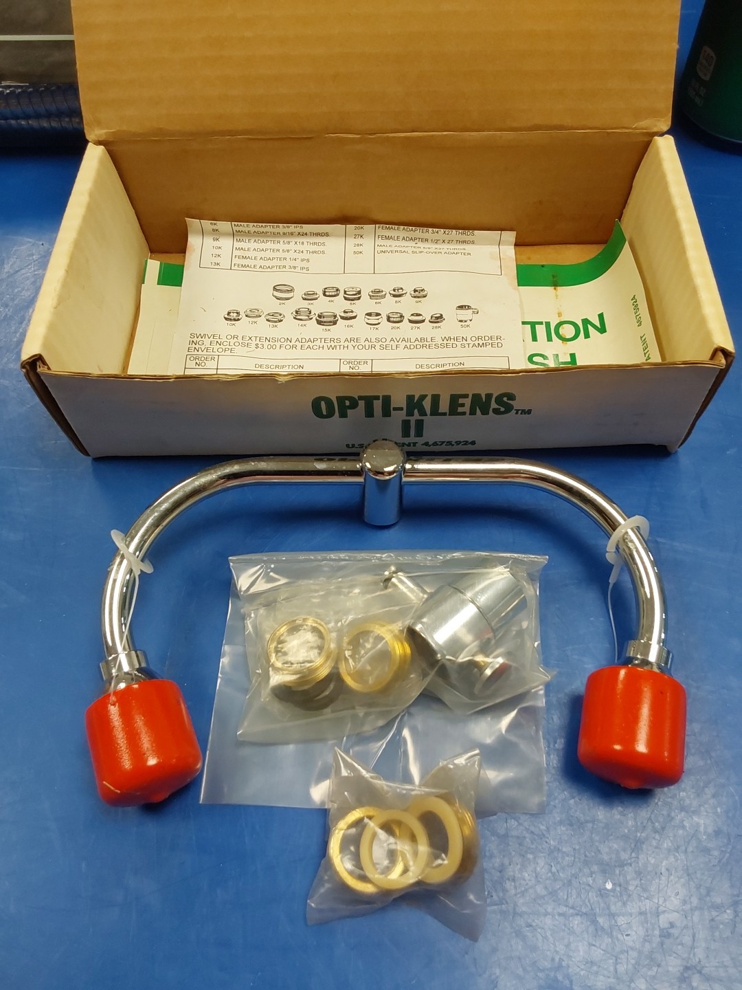 Lab Safety Supply Opti Klens II LAB Eye/Face Wash Fountain 8253