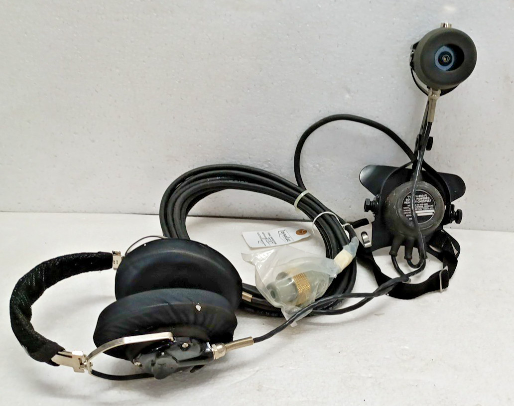 Dynalec Corp 702019-375 Type H-200/U Sound Powered Headset-Chestset