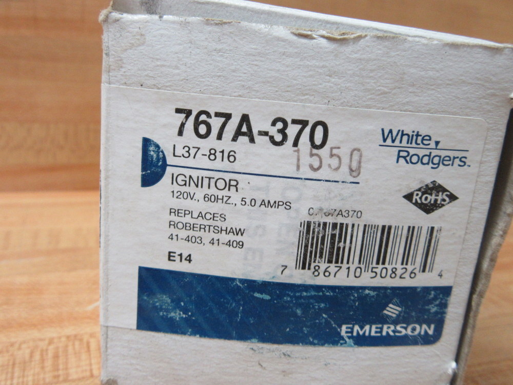 Emerson 767A-370 White Rodgers Ignitor L37-816 (Pack of 2)
