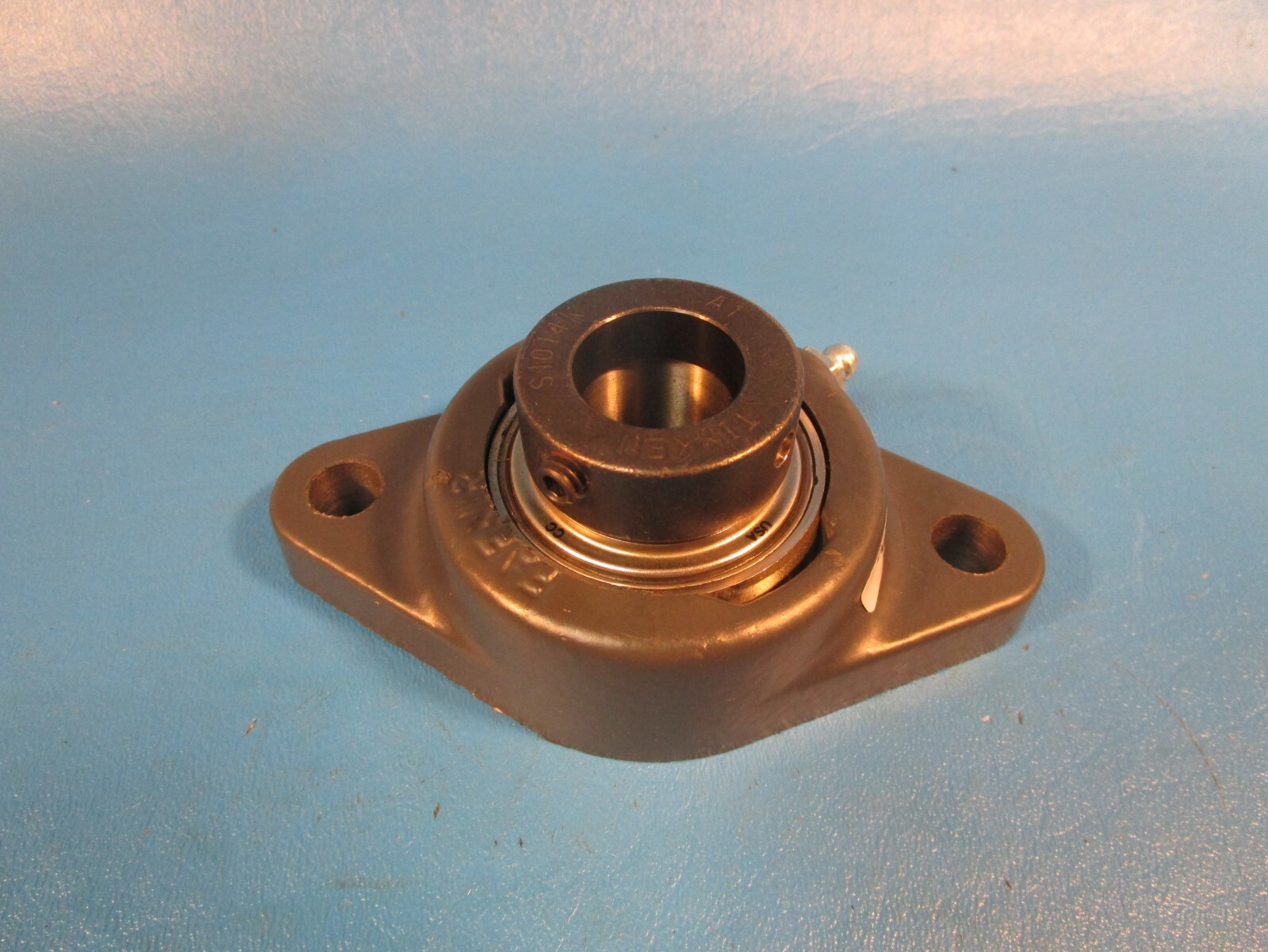 TIMKEN RCJT 7/8, 2-Bolt Flange-Mount Ball Bearing Unit, 7/8 in Bore, Eccentric C