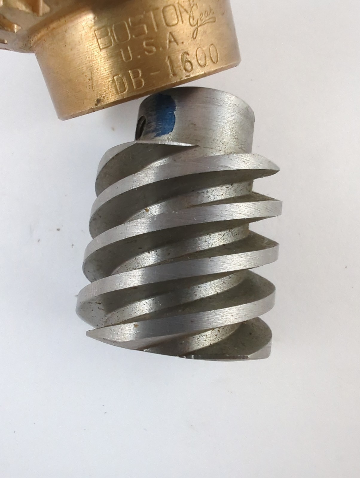 Boston Gear Bronze Worm Wheel Gear Set 5:1 Reduction 12 DP 14.5 PA 20 Teeth